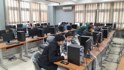 جامعة دمنهور تستقبل طلاب مبادرة أشبال مصر الرقمية المتقدمين للمنحة التدريبية