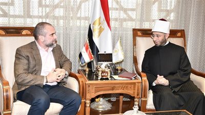 وزير الأوقاف يستقبل صاحب السمو الملكي الأمير الأردني محمد العباس بن علي