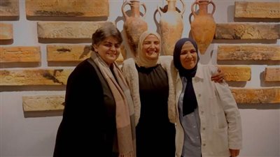 افتتاح معرض ستيولا للفنانة صالحة المصري بقاعة صلاح طاهر بدار الأوبرا المصرية 