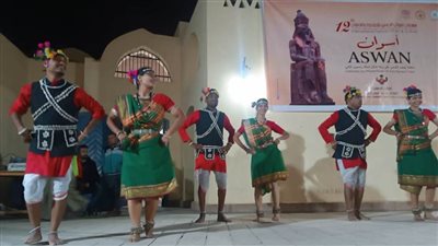 فى مهرجان أسوان.. تناغم استعراضات الصين والهند والجزائر وسلوفاكيا والتشيك بالفلكلور المصري 