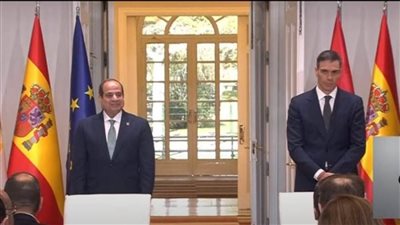 نص كلمة الرئيس السيسي خلال المؤتمر الصحفي المشترك مع رئيس وزراء اسبانيا 
