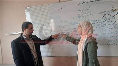 جودة يطمئن على سير العملية التعليمية بمدارس في كفر الشيخ
