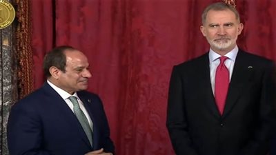 ملك إسبانيا للرئيس السيسي: مصر ركيزة أساسية لاستقرار منطقة الشرق الأوسط 