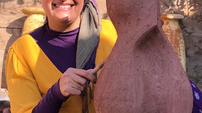 الفنانة صالحة المصري