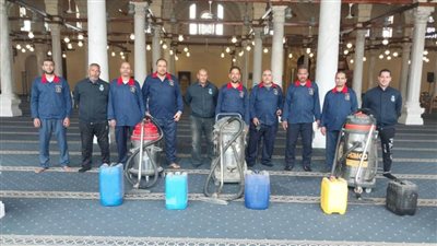 انطلاق حملة نظافة المساجد استعدادا لشهر رمضان 