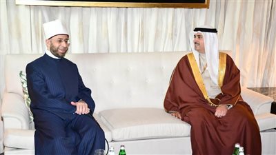 وزير العدل البحريني يستقبل وزير الأوقاف 