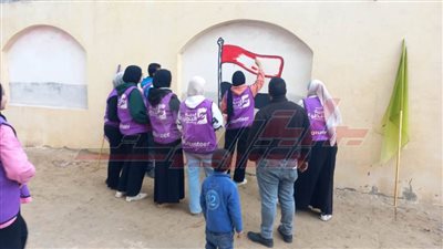 تزيين جدران مراكز شباب كفر الشيخ