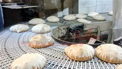 حملات تموينية مكبرة علي المخابز البلدية بكفر الشيخ