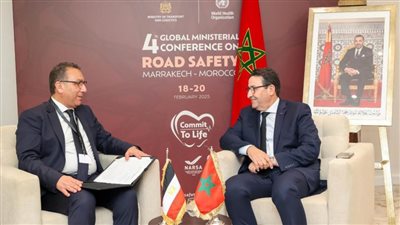 نائب وزير النقل يشارك في فعاليات المؤتمر العالمي لسلامة الطرق بمراكش 
