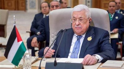 الرئيس محمود عباس يقدم الرؤية الفلسطينية في القمة العربية الطارئة بالقاهرة