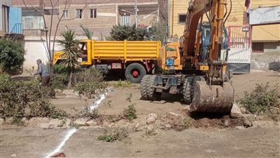 البدء في إنشاء مبنى إداري بمركز شباب الوقف بالقناطر الخيرية