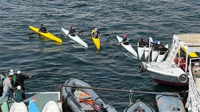 انطلاق مهرجان جامعة أسوان للرياضات الكانوي والكياك بنادي تجديف أسوان