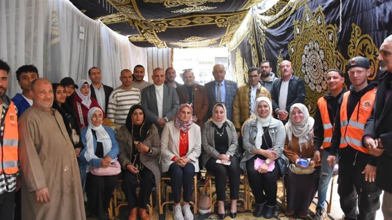 جانب من القافلة