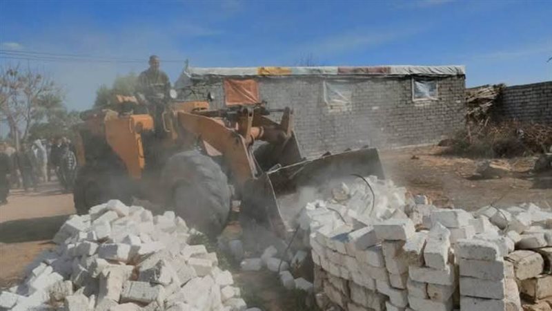 جانب من حملات إزالة