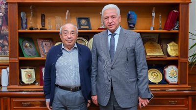 نقيب المهندسين يستقبل رئيس اتحاد مقاولي غزة 