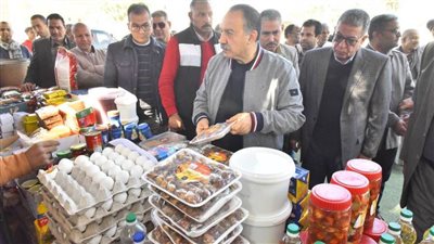 محافظ أسيوط يفتتح معرض 