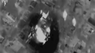 عاجل| مع التشييع.. الاحتلال ينشر لحظة اغتيال نصر الله.. 