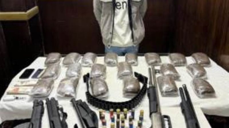 المتهم والمضبوطات