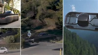 عاجل| الحلم تحقق.. شاهد أول سيارة تحلق فوق الاختناقات المرورية