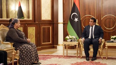 نائب بالمجلس الرئاسي الليبي يلتقي المبعوثة الخاصة للأمين العام للأمم المتحدة