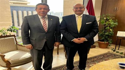 مساعد وزير الخارجية للشئون الأمريكية يستقبل رئيس لجنة الشئون الخارجية والعربية والأفريقية بمجلس الشيوخً