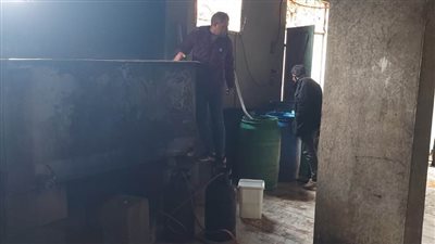 ضبط مصنع «بدون ترخيص» وتحرير محاضر في حملة لمراقبة الأغذية ببني سويف