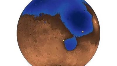 عاجل..  شواطئ على المريخ 