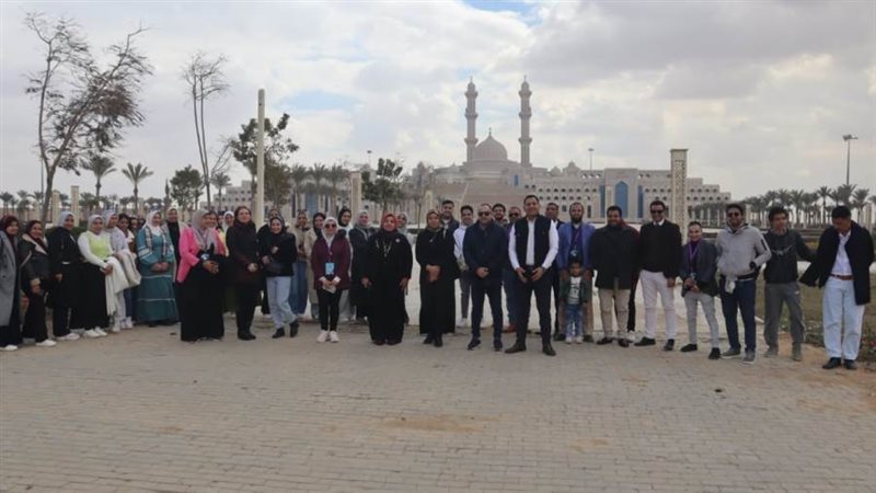 وفد بنى سويف فى العاصمة