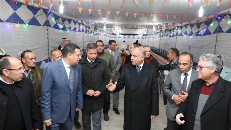 محافظ المنيا يتفقد