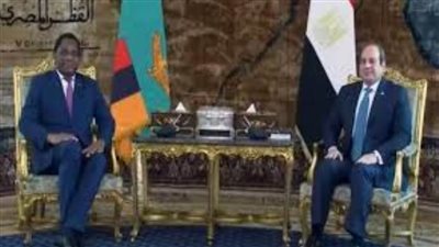 حزبيون: زيارة رئيس زامبيا لمصر تعكس الدور الريادي للقاهرة في القارة الإفريقية
