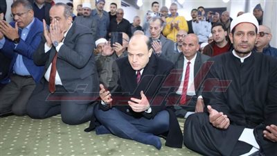 محافظ كفر الشيخ يفتتح مسجد أبوغنام الأثري ببيلا 