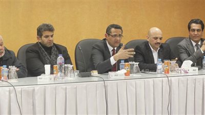 خالد البلشي المرشح على مقعد نقيب الصحفيين يزور «روزاليوسف»