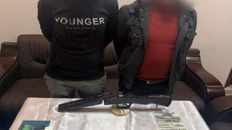 المتهمين والمضبوطات