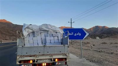 محافظ جنوب سيناء: توزيع 10 آلاف كرتونة مواد غذائية من 