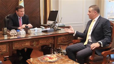 وزير الزراعة يبحث مع رئيس 