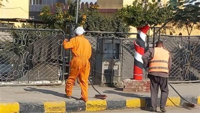 المنيا.. استمرار حملات النظافة وصيانة الإنارة في المدن والقرى لتعزيز المظهر الحضاري
