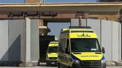 ميناء رفح البري يستقبل 34 مصابًا ومريضًا فلسطينيًا