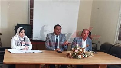 المهندس محمد التركاوي يناقش تنفيذ دورة زراعة الأرز للموسم الصيفي المقبل