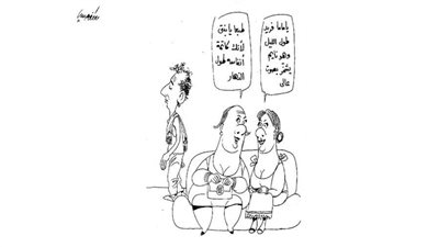 كاريكاتير رمضان .. كل يوم فنان .. الفنان مصطفى حسين 