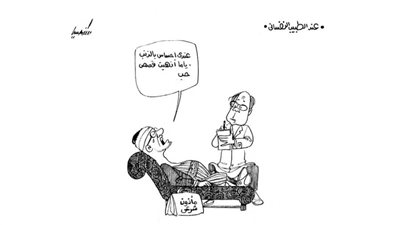 كاريكاتير رمضان .. كل يوم فنان .. الفنان مصطفى حسين 