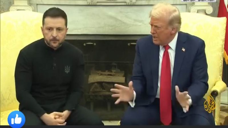 ترامب وزيلينسكي