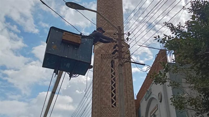 انارة محيط المساجد