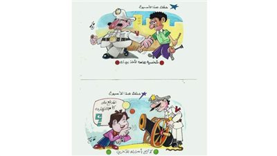 كاريكاتير رمضان .. كل يوم فنان .. الفنان تاج 