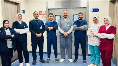 إنقاذ مريض مسن من موت محقق بمجمع الشفاء الطبي في بورسعيد