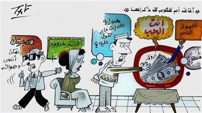 كاريكاتير رمضان .. كل يوم فنان .. الفنان تاج 