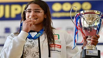 فريدة خليل: فخورة بذهبية كأس العالم للخماسي الحديث وهدفي هذا الموسم الذهب