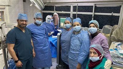 تزويد مستشفى رمد المنيا بجهاز 