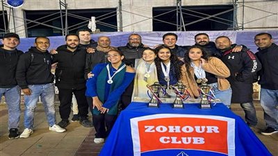 الزهور يحقق المركز الثالث في بطولة القاهرة للسباحة لأول مرة في تاريخه