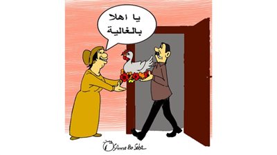 كاريكاتير رمضان .. كل يوم فنان .. الفنان أسامة بوصبا 