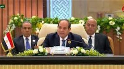 سياسيون: كلمة السيسي بالقمة العربية تأكيد على موقف مصر الثابت لحماية حقوق الفلسطينيين